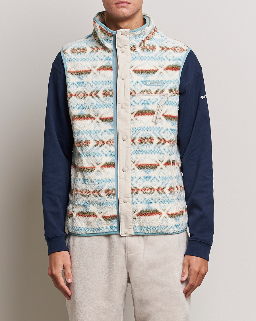 Hombres | Jerséis y prendas de punto | Columbia | Helvetia Fleece Vest Stone Blue