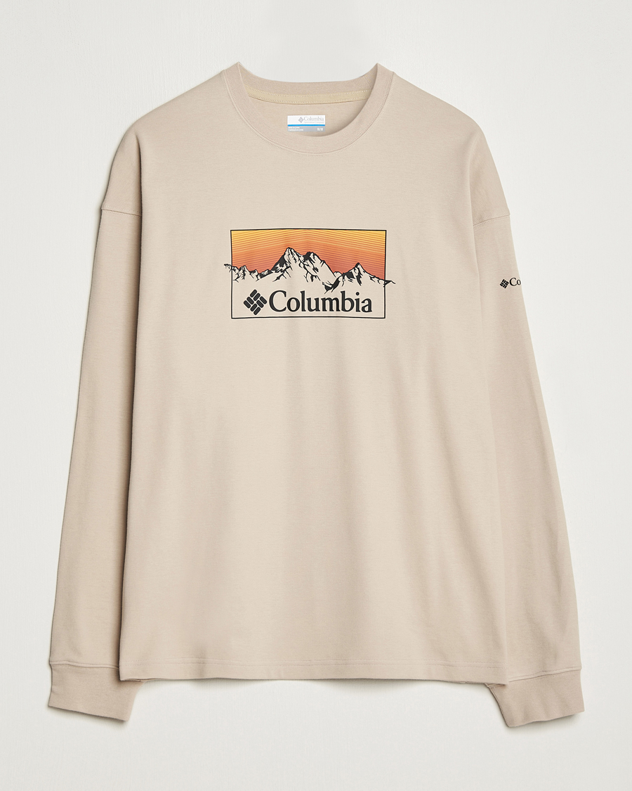 Hombres | Camisetas | Columbia | Duxbery Relaxed Long Sleeve T-Shirt Ancient Fossil