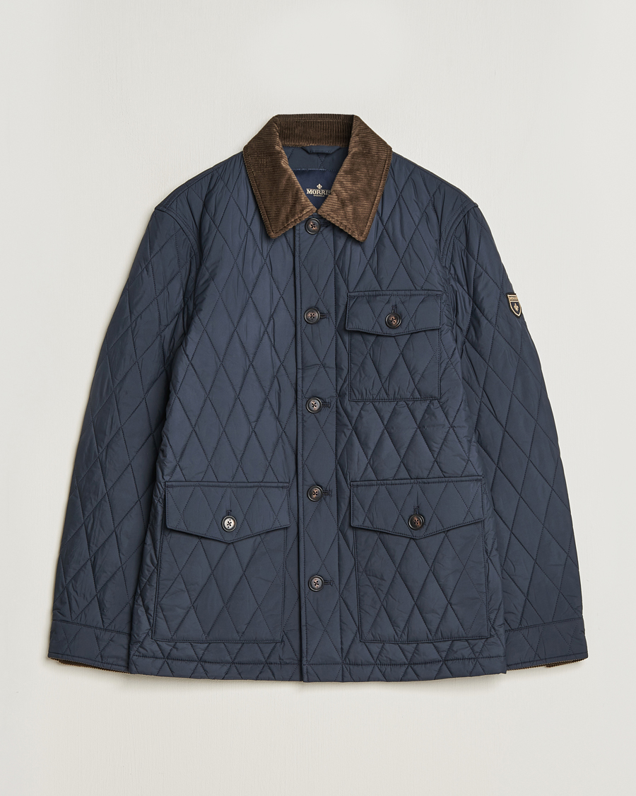Hombres | Abrigos y chaquetas | Morris | Thornhill Quilted Jacket Navy
