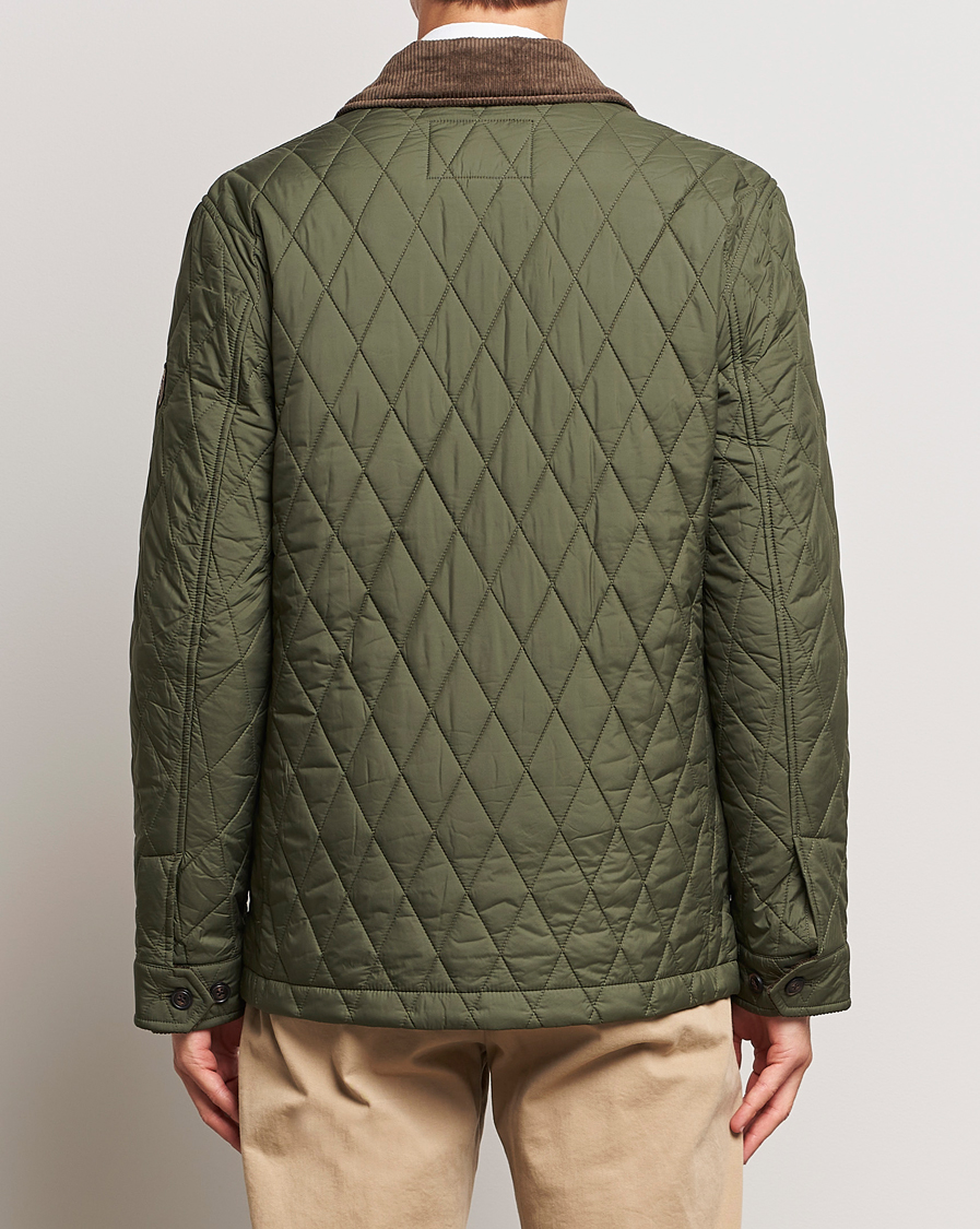 Hombres | Abrigos y chaquetas | Morris | Thornhill Quilted Jacket Olive