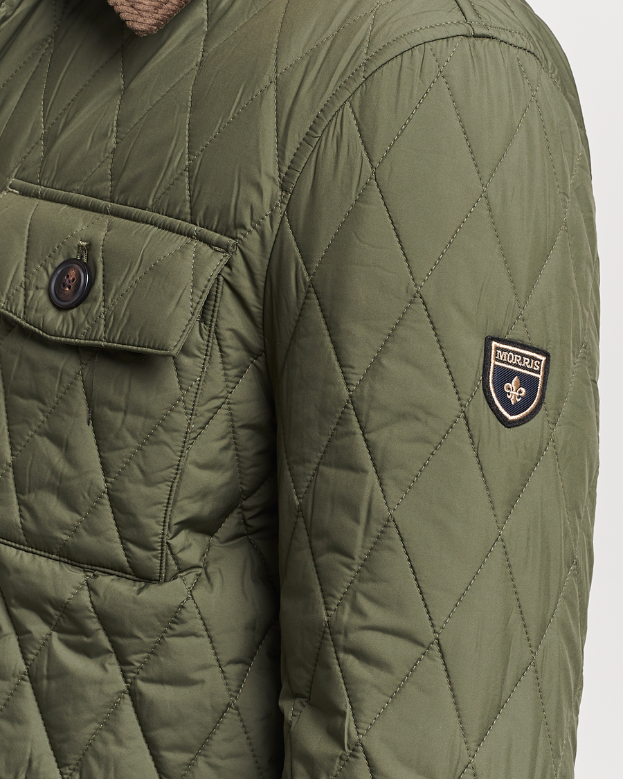 Hombres | Abrigos y chaquetas | Morris | Thornhill Quilted Jacket Olive