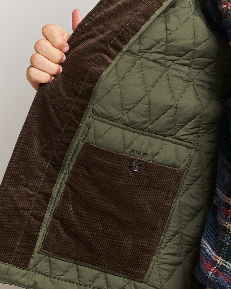 Hombres | Abrigos y chaquetas | Morris | Thornhill Quilted Jacket Olive