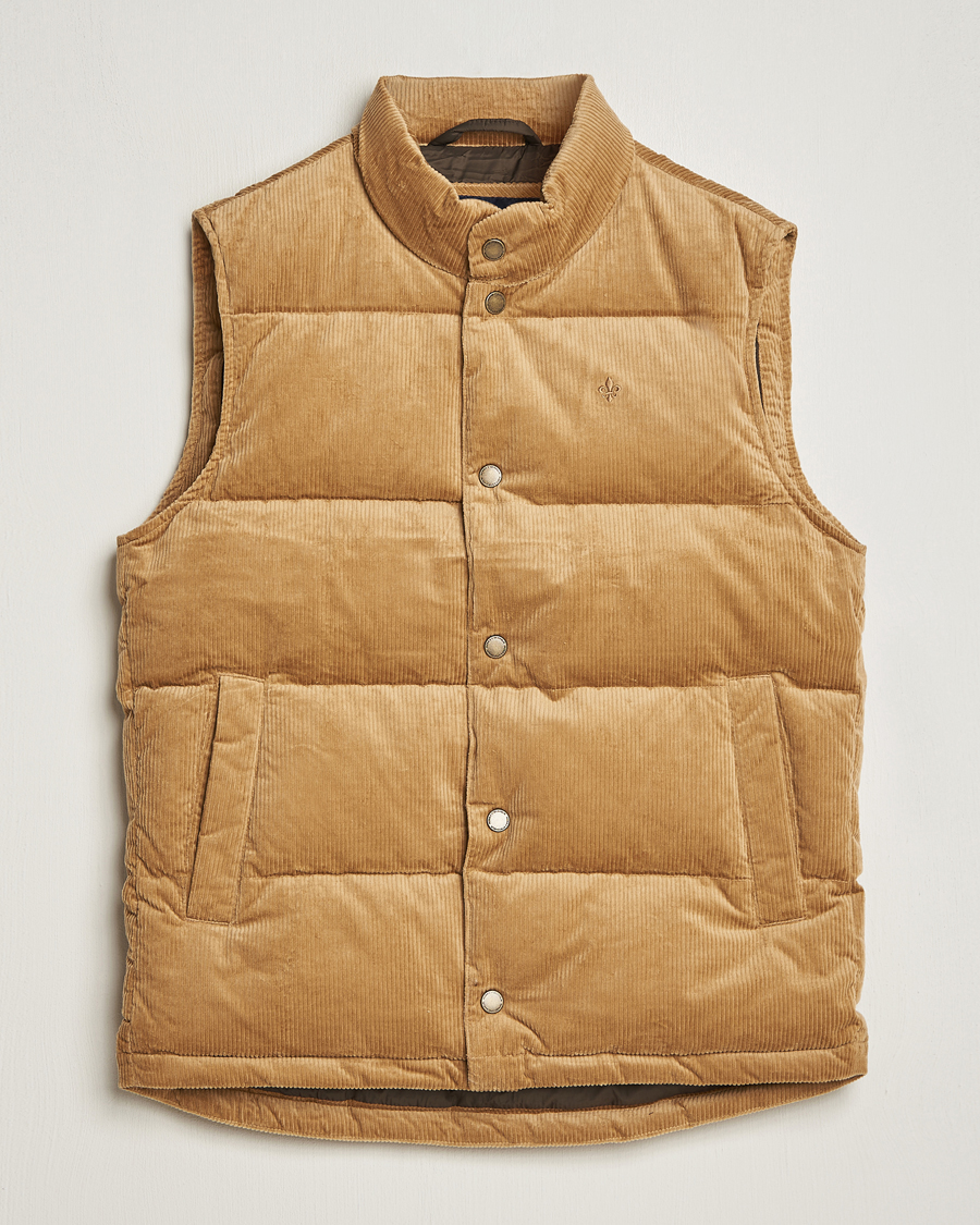 Hombres | Abrigos y chaquetas | Morris | Kirkby Cord Vest Beige