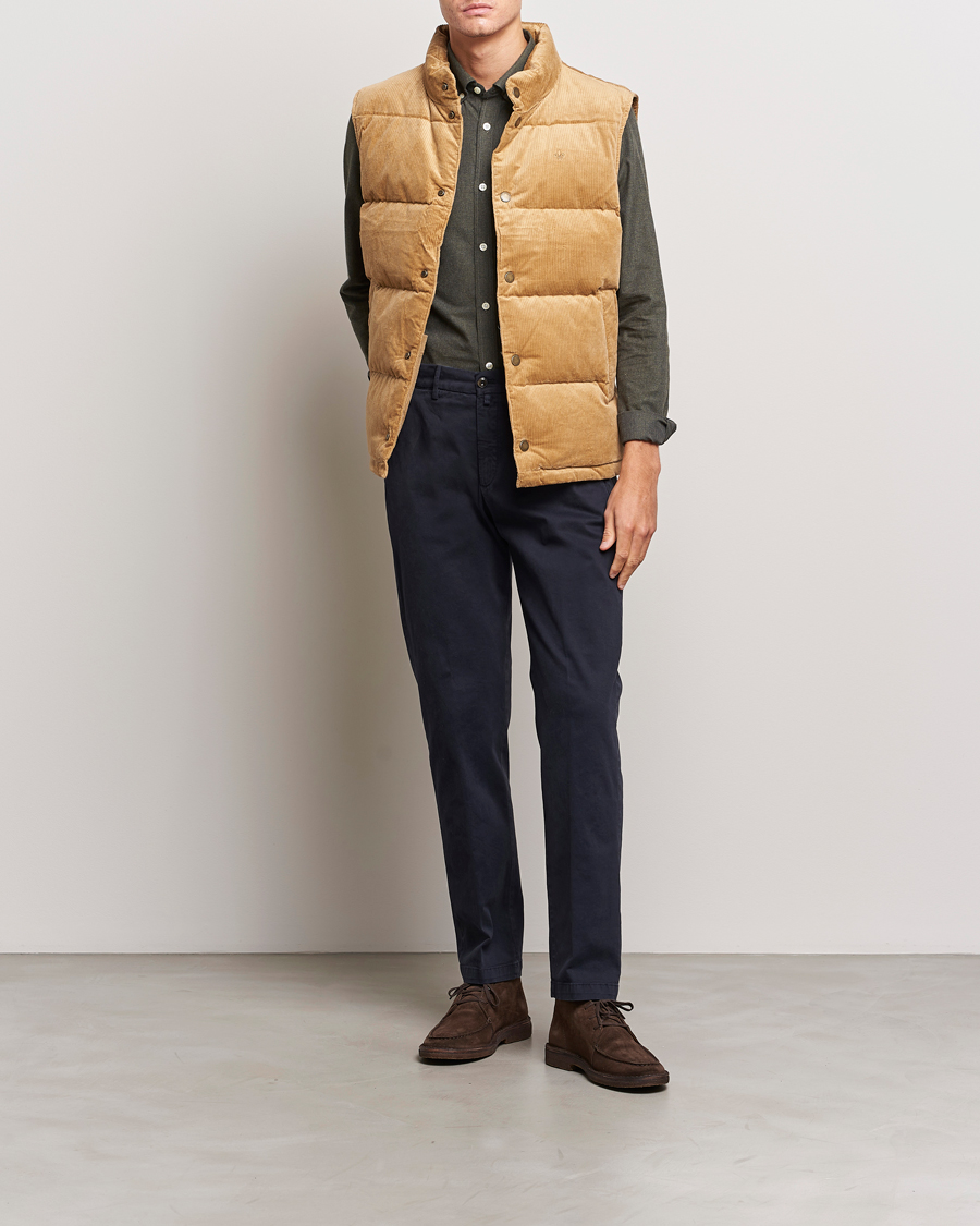 Hombres | Abrigos y chaquetas | Morris | Kirkby Cord Vest Beige