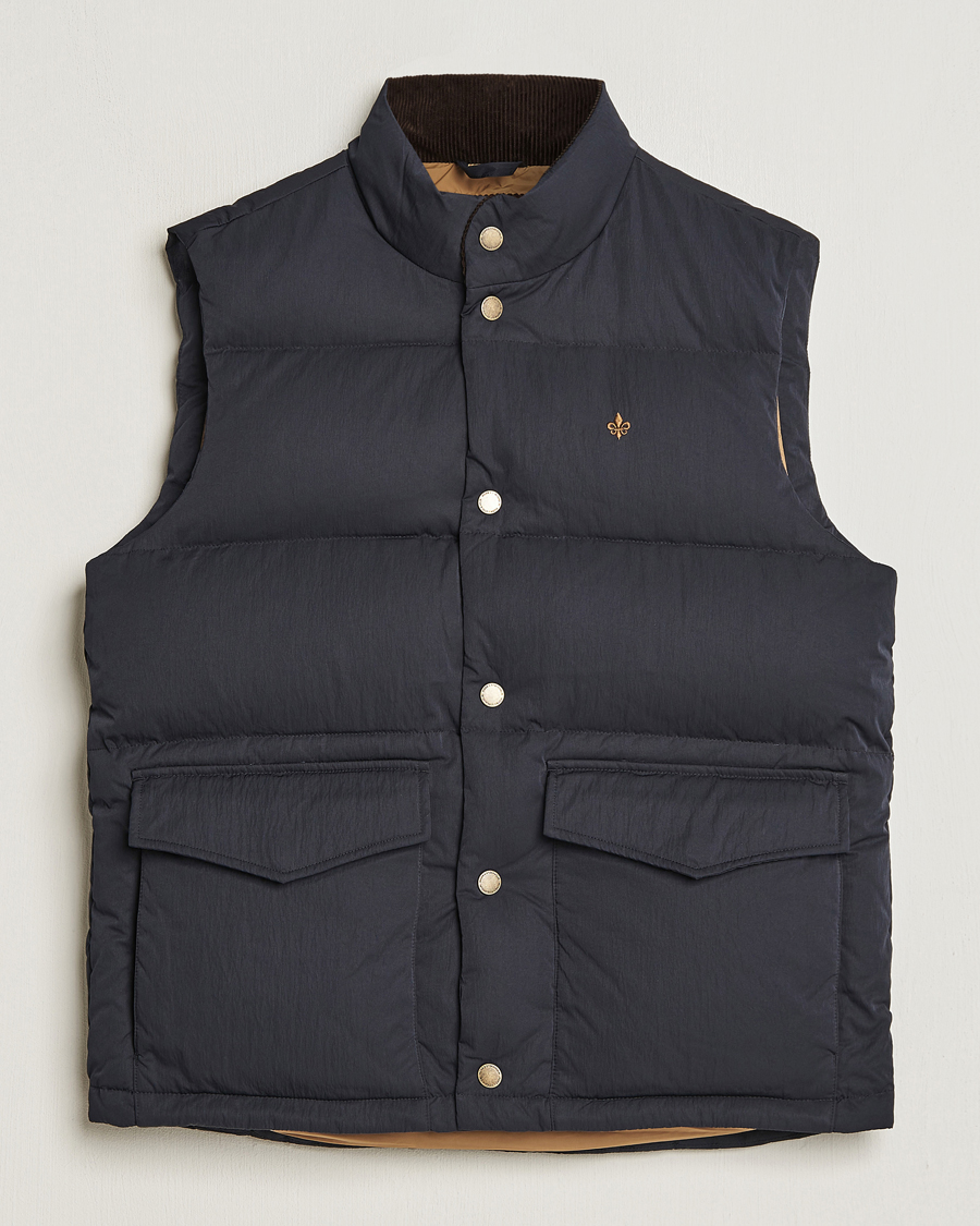 Hombres | Abrigos y chaquetas | Morris | Lockley Down Vest Blue