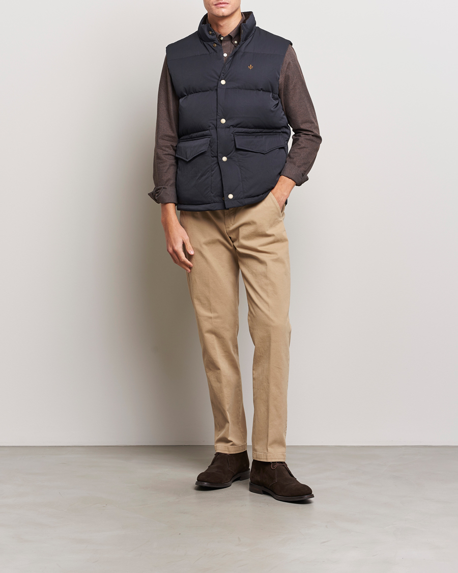Hombres | Abrigos y chaquetas | Morris | Lockley Down Vest Blue