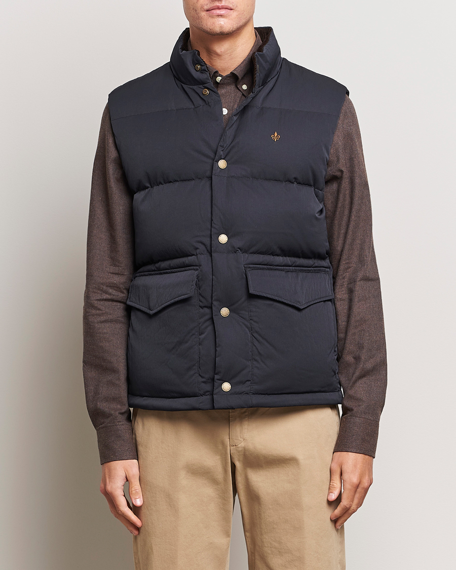 Hombres | Abrigos y chaquetas | Morris | Lockley Down Vest Blue