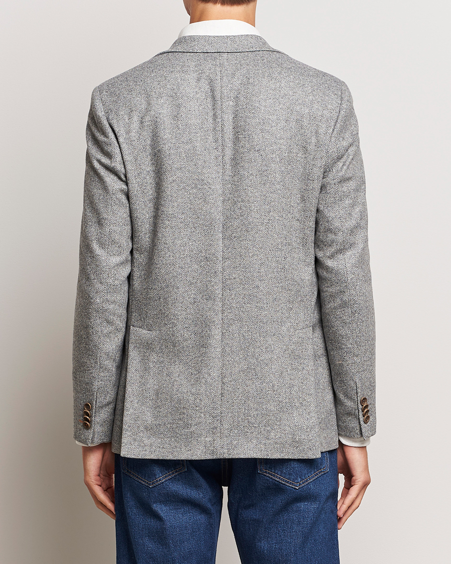 Hombres | Blazers | Morris | Archie Herringbone Blazer Grey