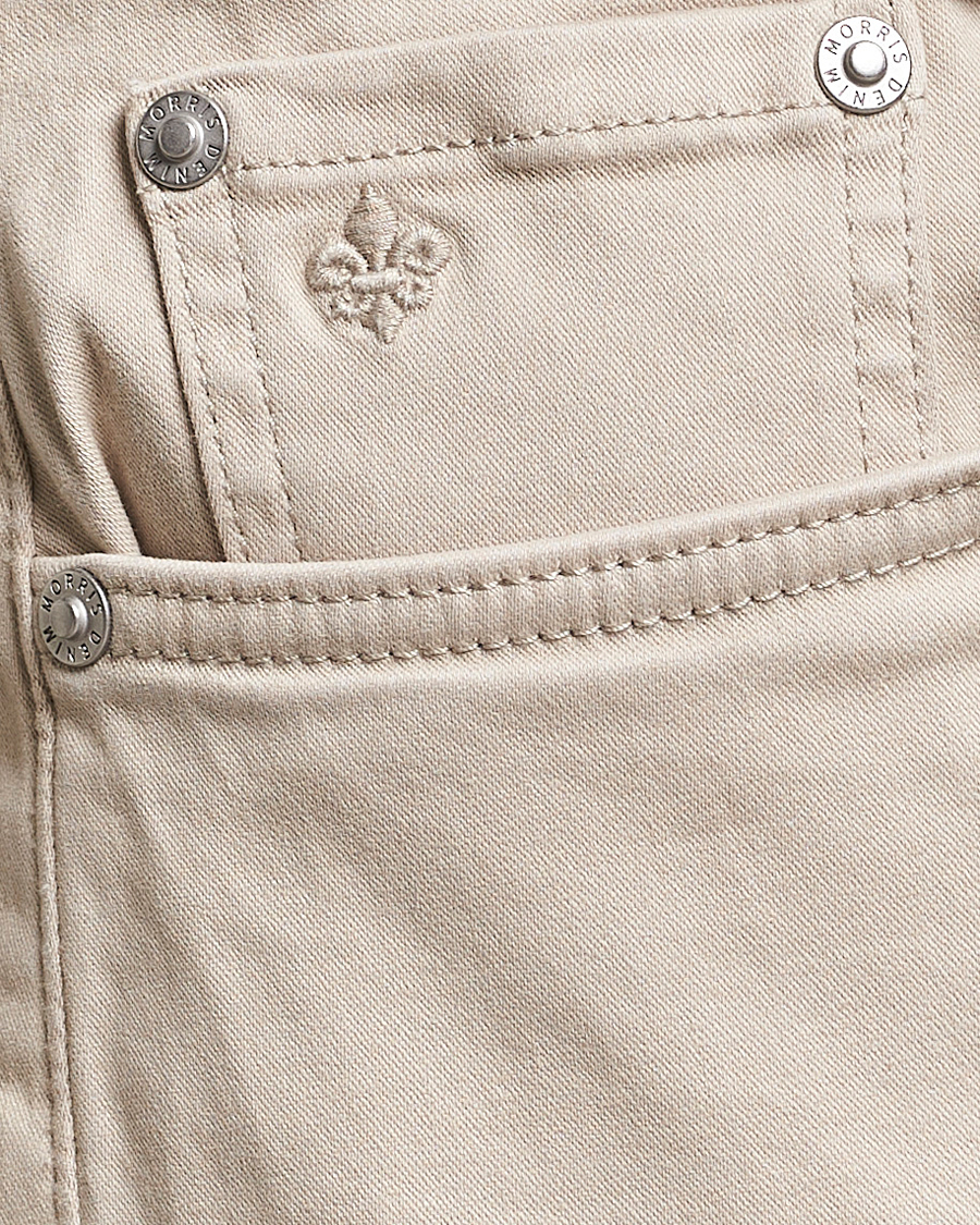 Hombres | Pantalones | Morris | James Brushed 5-Pocket Pant Khaki