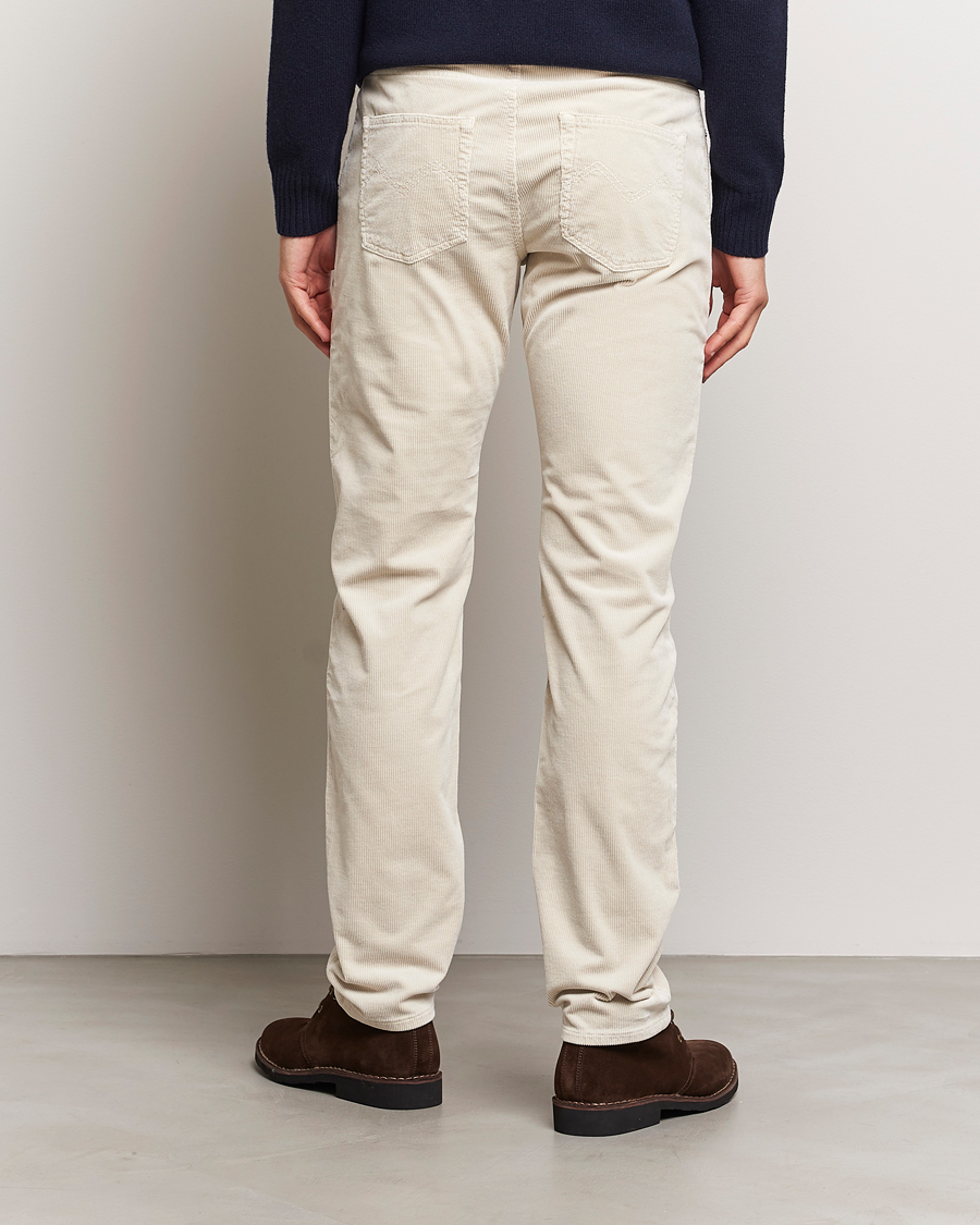 Hombres | Pantalones | Morris | James Corduroy 5-Pocket Pant Off White