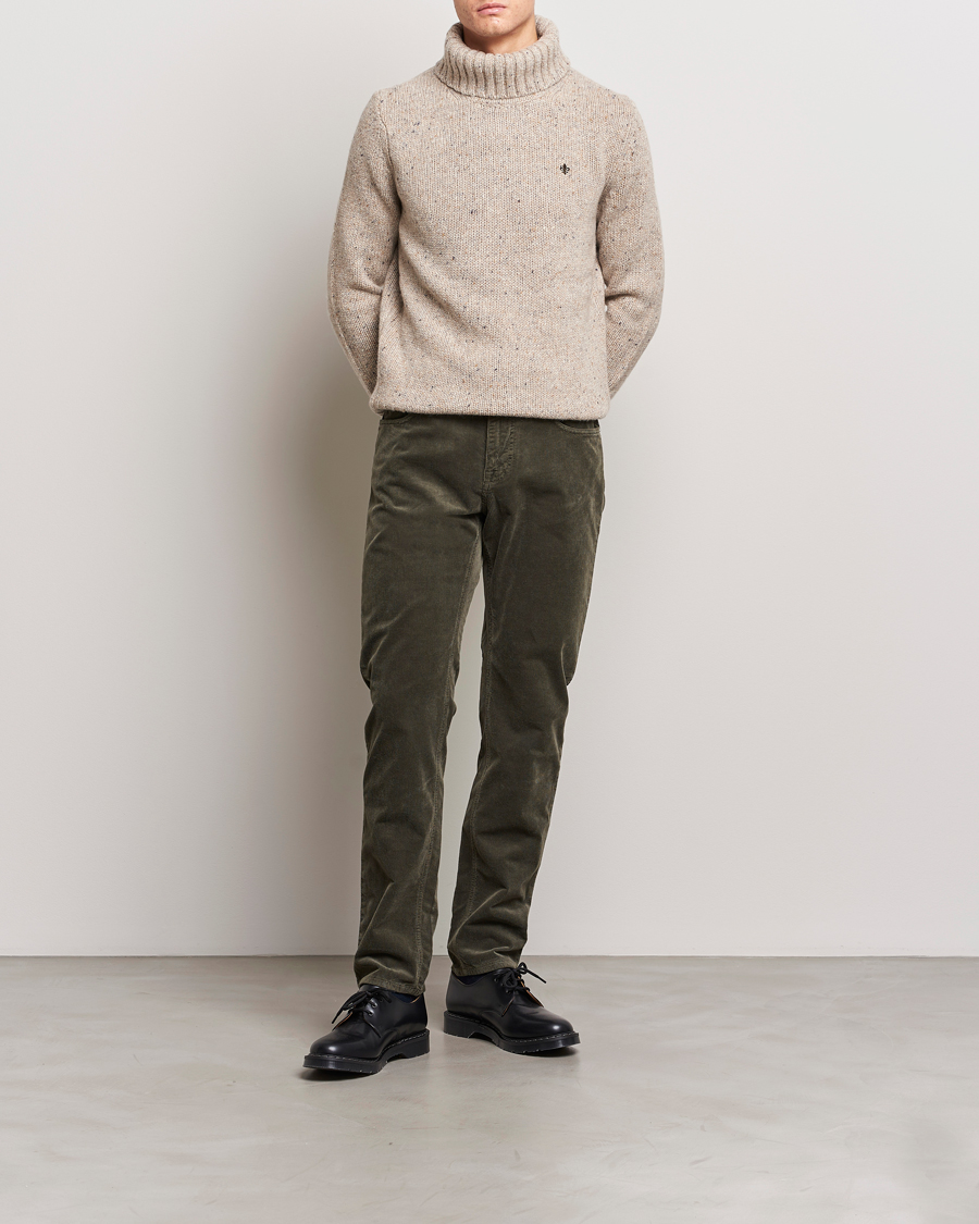 Hombres | Pantalones | Morris | James Corduroy 5-Pocket Pant Olive