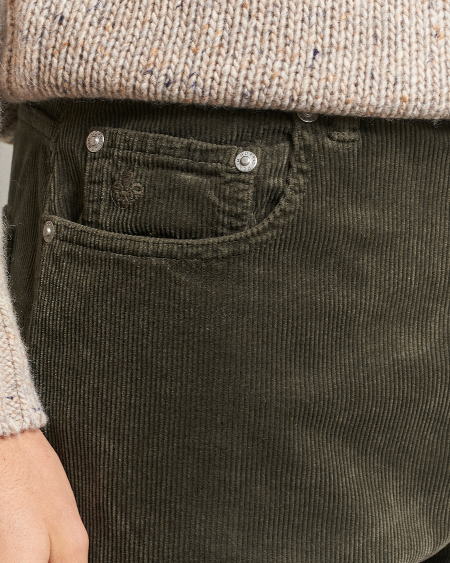 Hombres | Pantalones | Morris | James Corduroy 5-Pocket Pant Olive