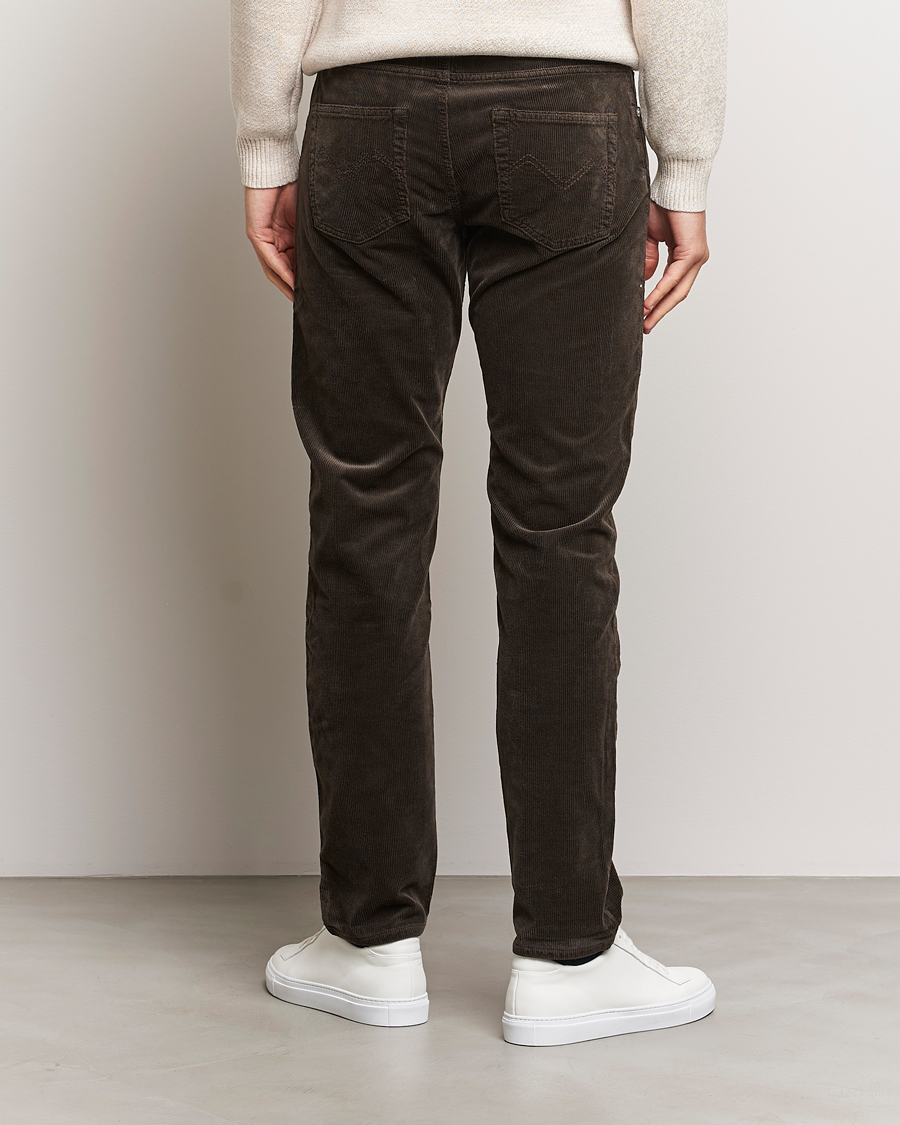 Hombres | Pantalones | Morris | James Corduroy 5-Pocket Pant Dark Brown