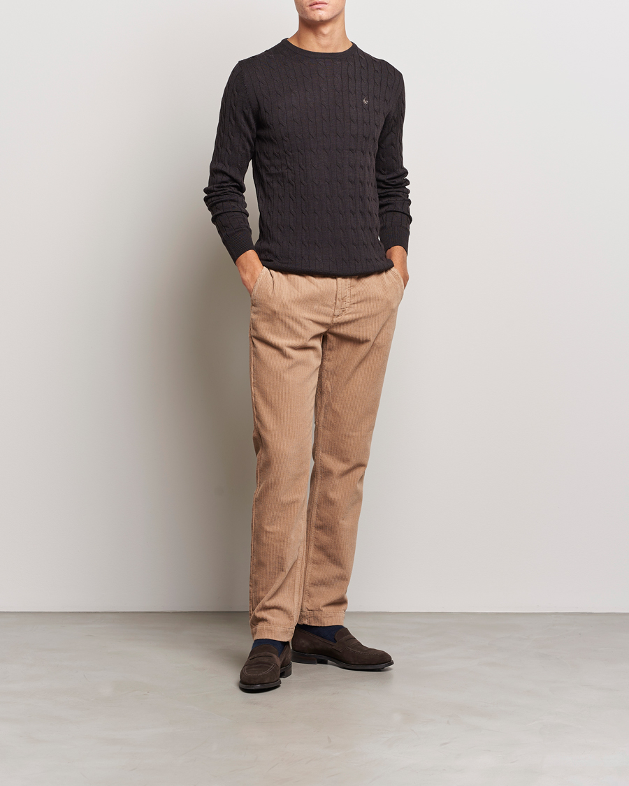 Hombres | Pantalones | Morris | Jeffrey Corduroy Chinos Camel