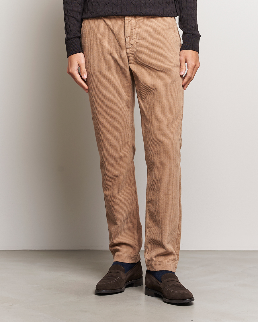 Hombres | Pantalones | Morris | Jeffrey Corduroy Chinos Camel