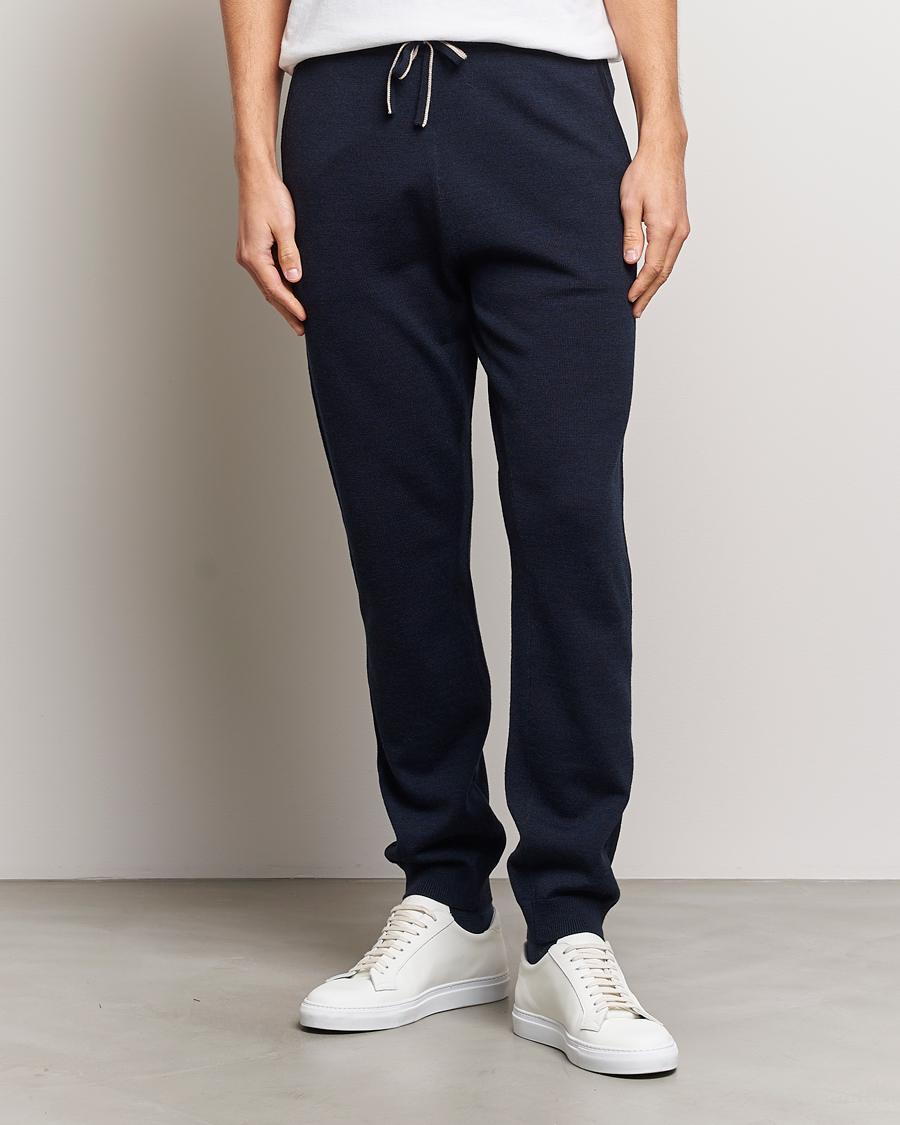 Hombres | Pantalones | Morris | Merino Pants Navy