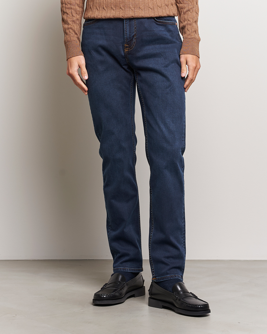 Hombres | Slim fit | Morris | James Satin Jeans One Year Wash