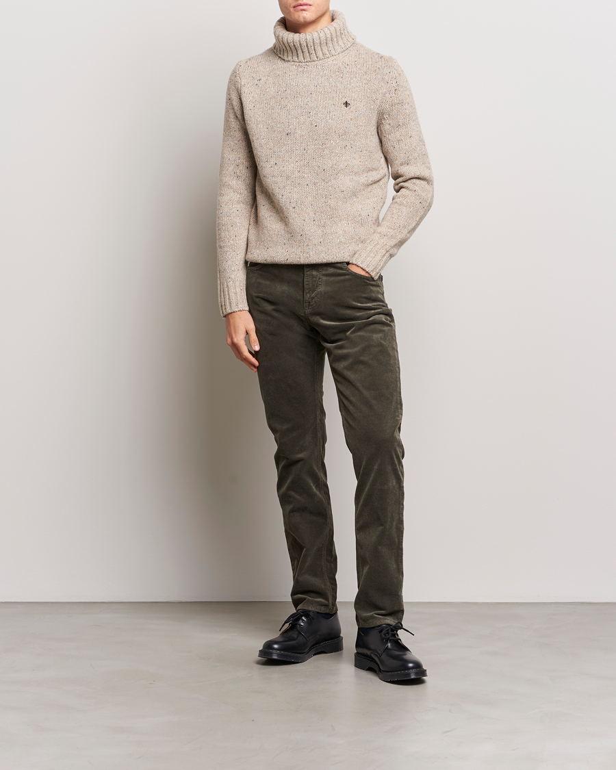 Hombres | Jerséis y prendas de punto | Morris | Graham Knitted Rollneck Off White