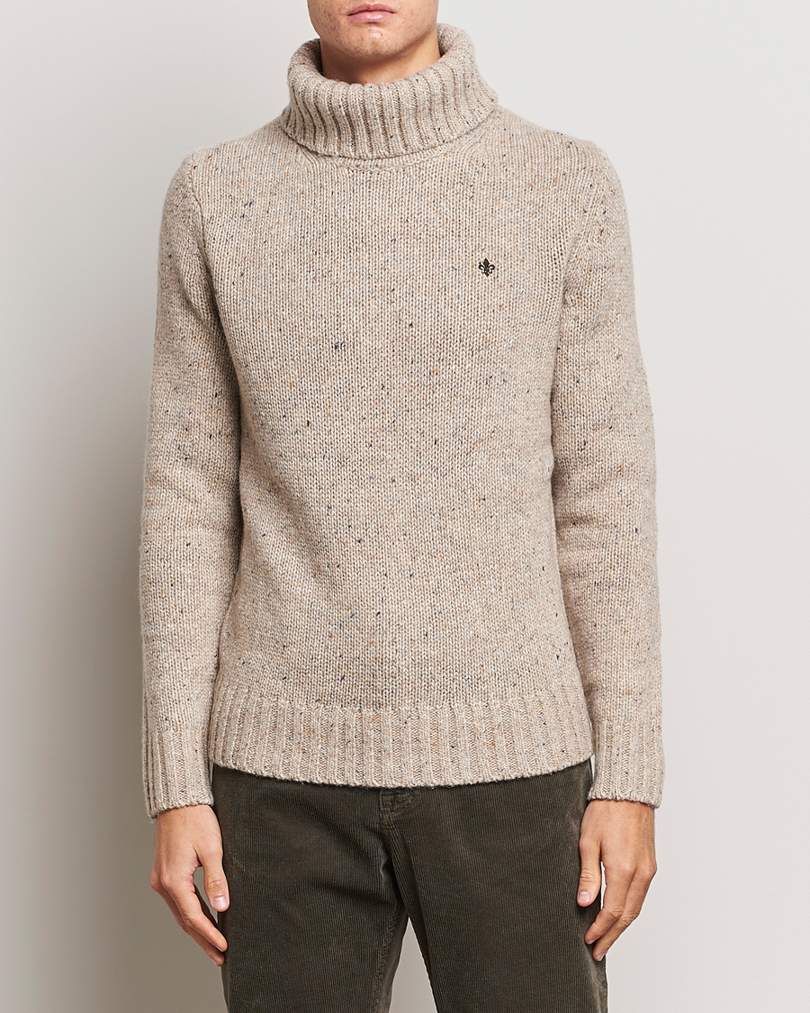 Hombres | Jerséis y prendas de punto | Morris | Graham Knitted Rollneck Off White
