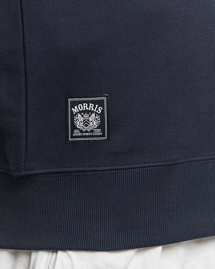 Hombres | Jerséis y prendas de punto | Morris | Brandon Lily Sweatshirt Old Blue