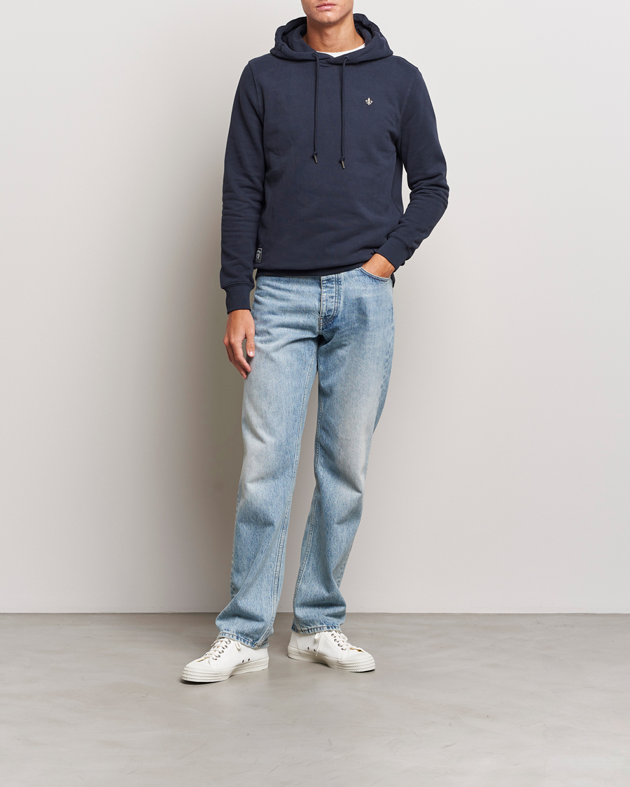 Hombres | Jerséis y prendas de punto | Morris | Brandon Lily Hoodie Old Blue