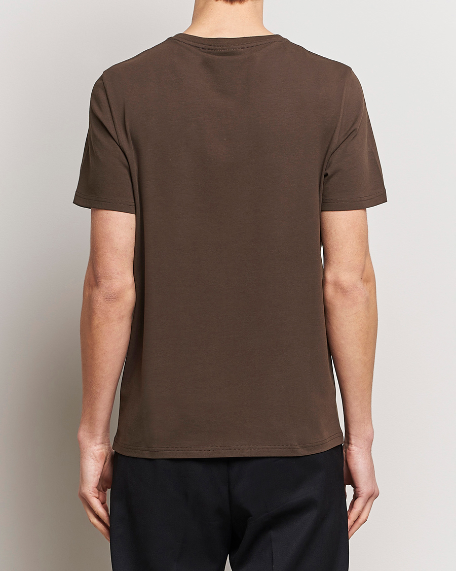 Hombres | Camisetas | Morris | James Crew Neck T-shirt Brown