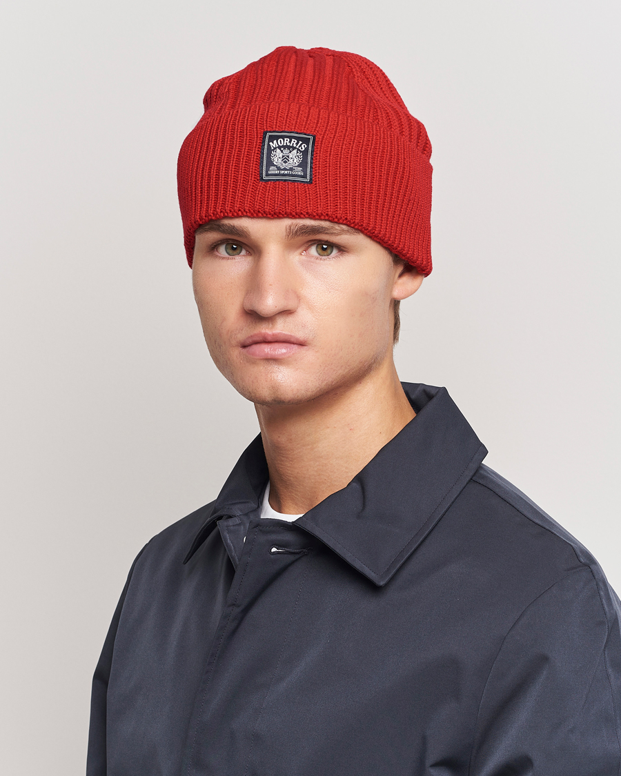 Hombres | Morris Colton Beanie Red | Morris | Colton Beanie Red