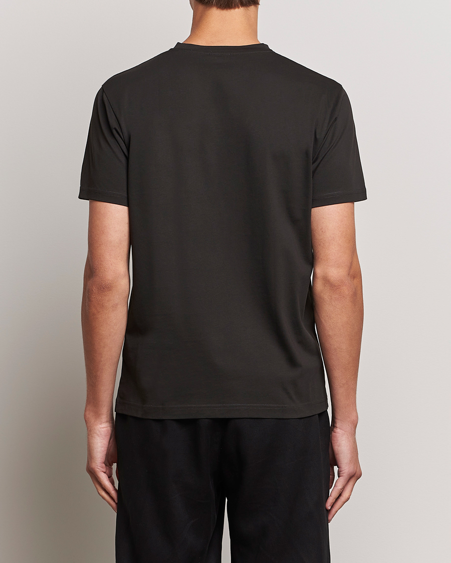 Hombres | Camisetas | Sunspel | Riviera Midweight T-Shirt Coffee