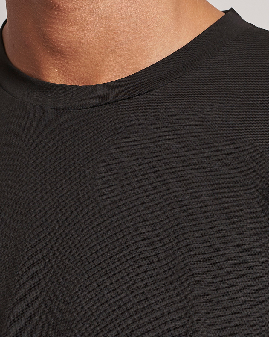 Hombres | Camisetas | Sunspel | Riviera Midweight T-Shirt Coffee