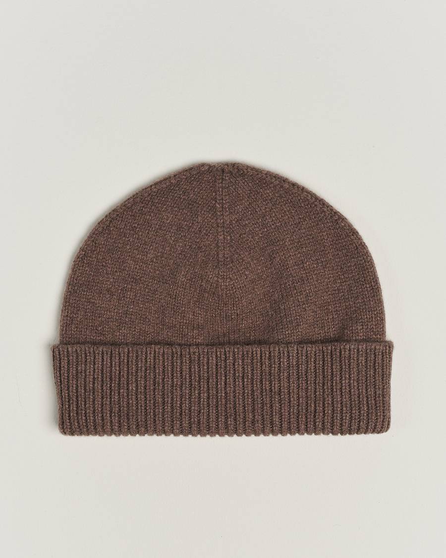 Hombres | Sunspel Lambswool Hat Cedar | Sunspel | Lambswool Hat Cedar