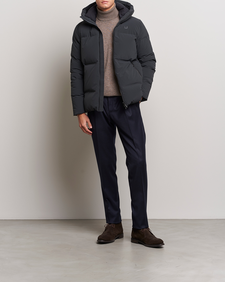 Hombres | Abrigos y chaquetas | UBR | Typhoon Padded Hood Jacket Night Olive