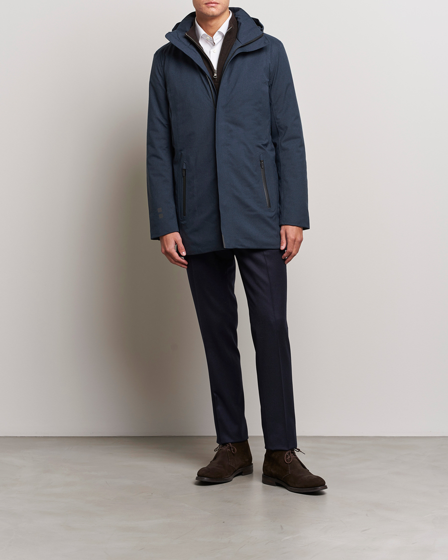 Hombres | Abrigos y chaquetas | UBR | Regulator Parka Dark Navy Melange
