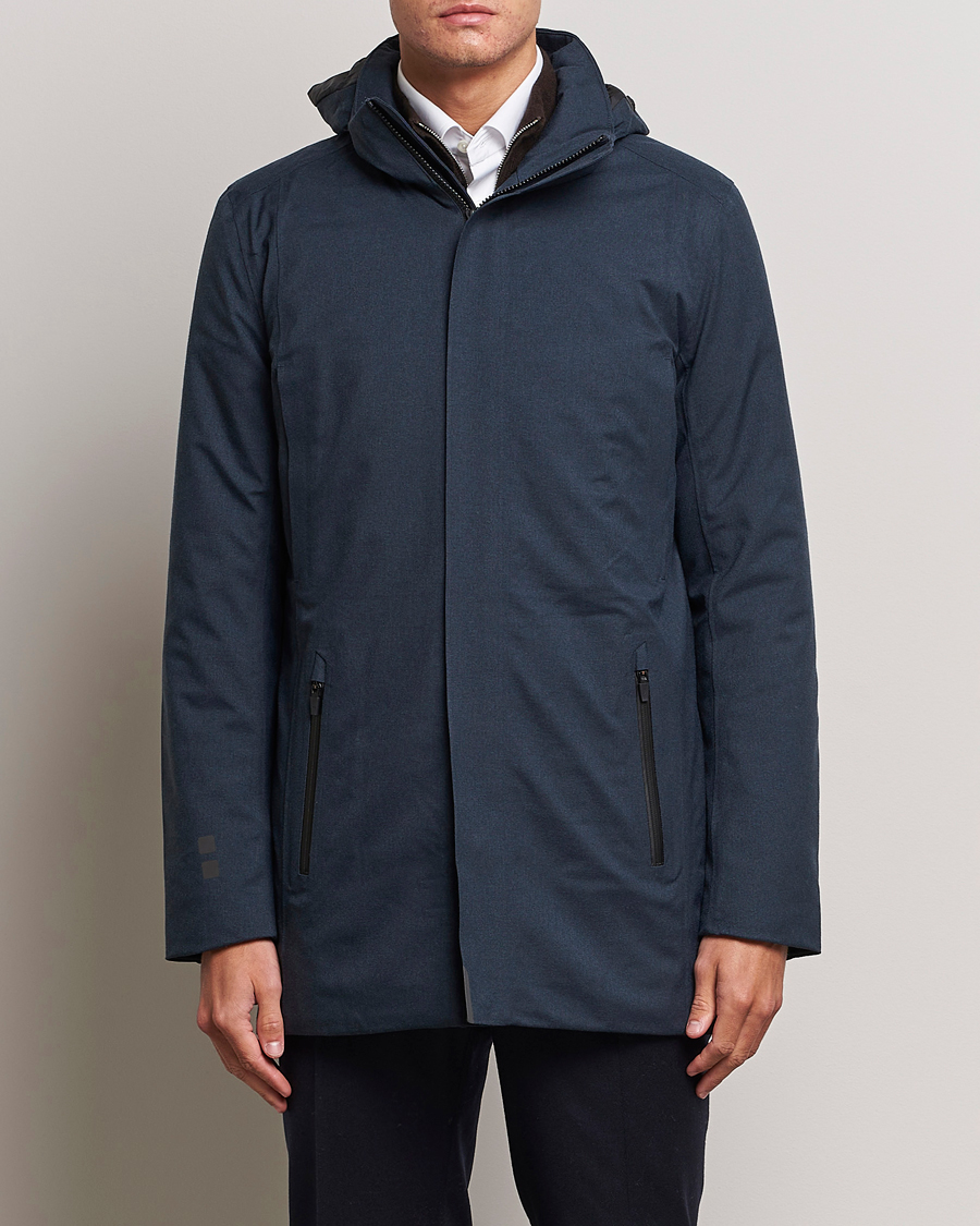 Hombres | Abrigos y chaquetas | UBR | Regulator Parka Dark Navy Melange