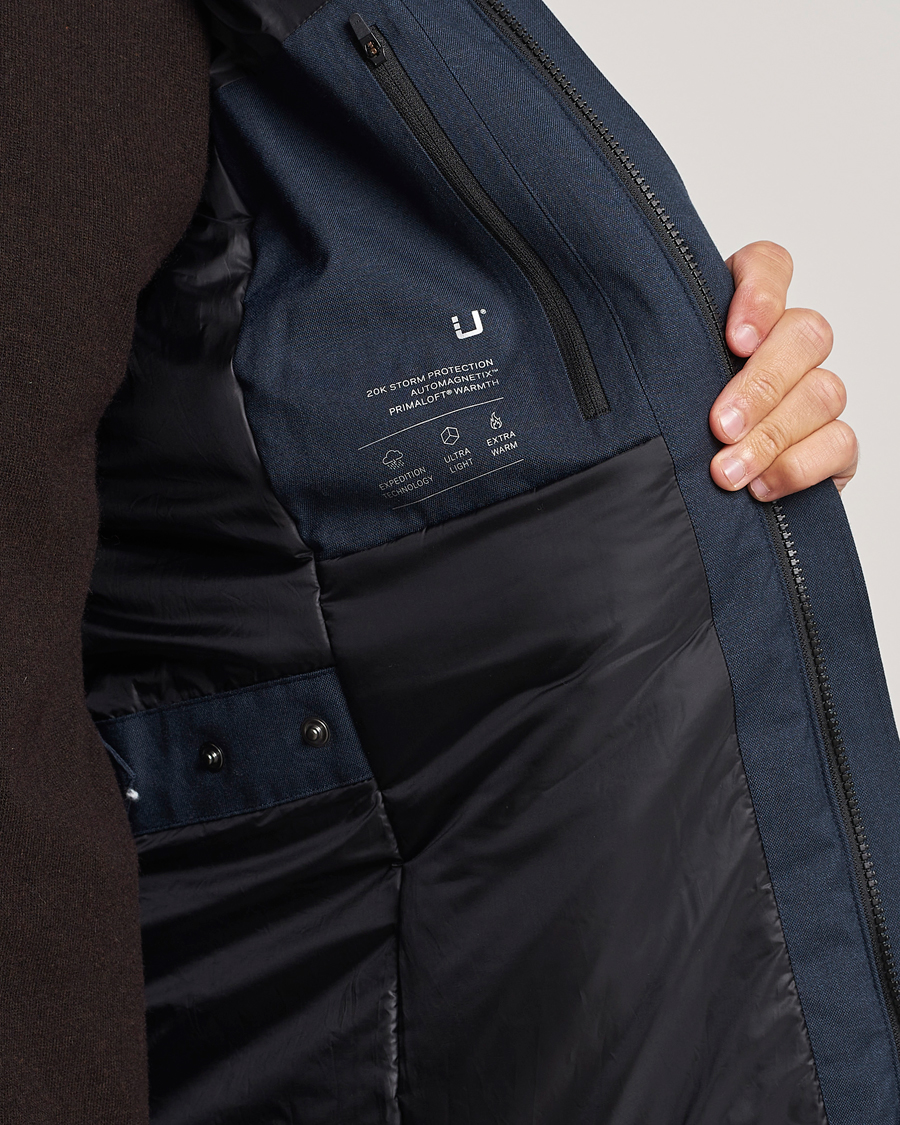 Hombres | Abrigos y chaquetas | UBR | Regulator Parka Dark Navy Melange