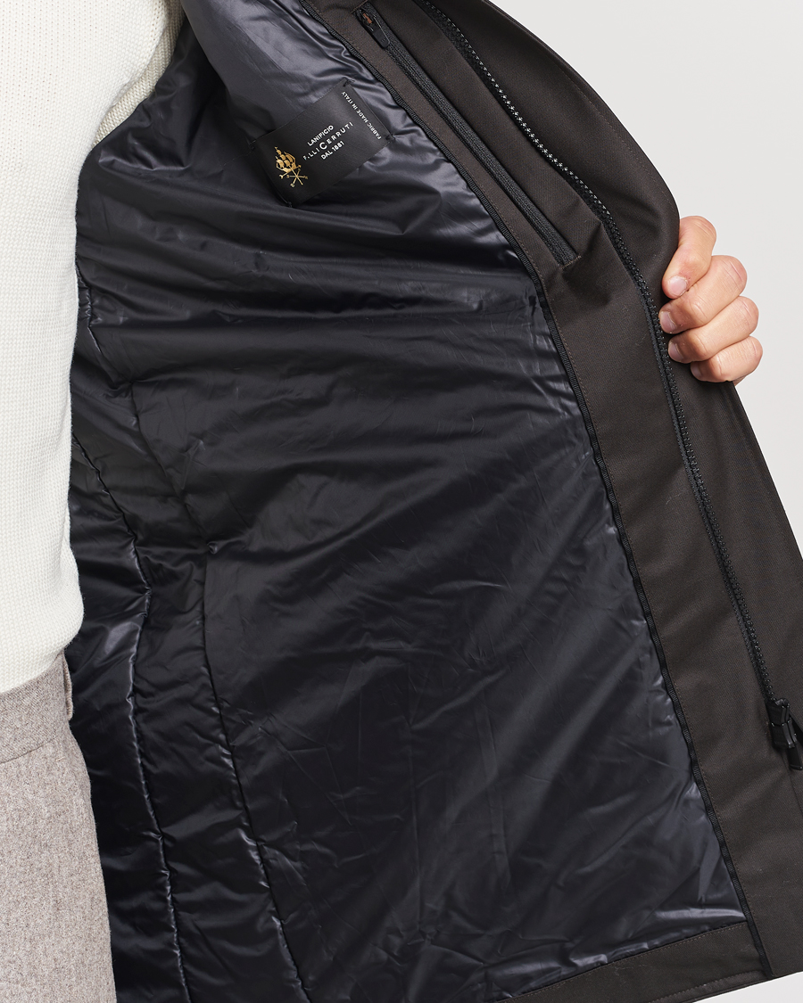 Hombres | Abrigos y chaquetas | UBR | Regulator Coat Savile Dark Brown Wool