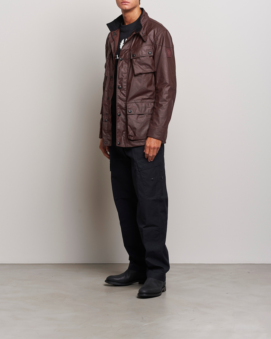 Hombres | Abrigos y chaquetas | Belstaff | Trialmaster Waxed Mc Jacket Redwood