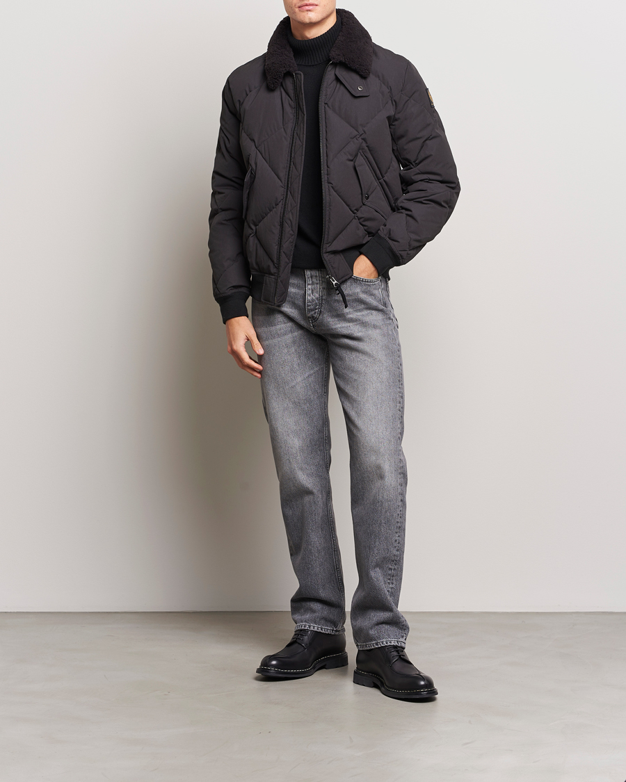 Hombres | Abrigos y chaquetas | Belstaff | Hawkridge Padded Sherling Jacket Black