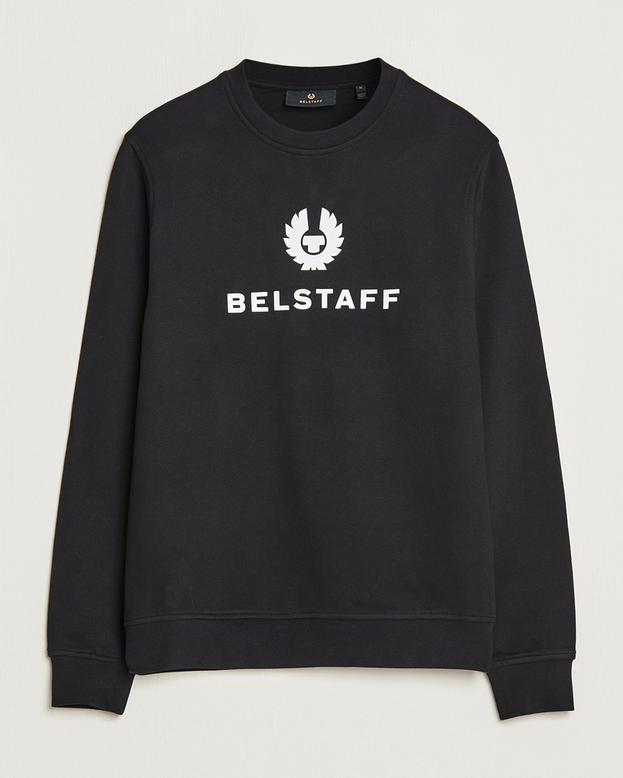 Hombres | Jerséis y prendas de punto | Belstaff | Signature Crewneck Black