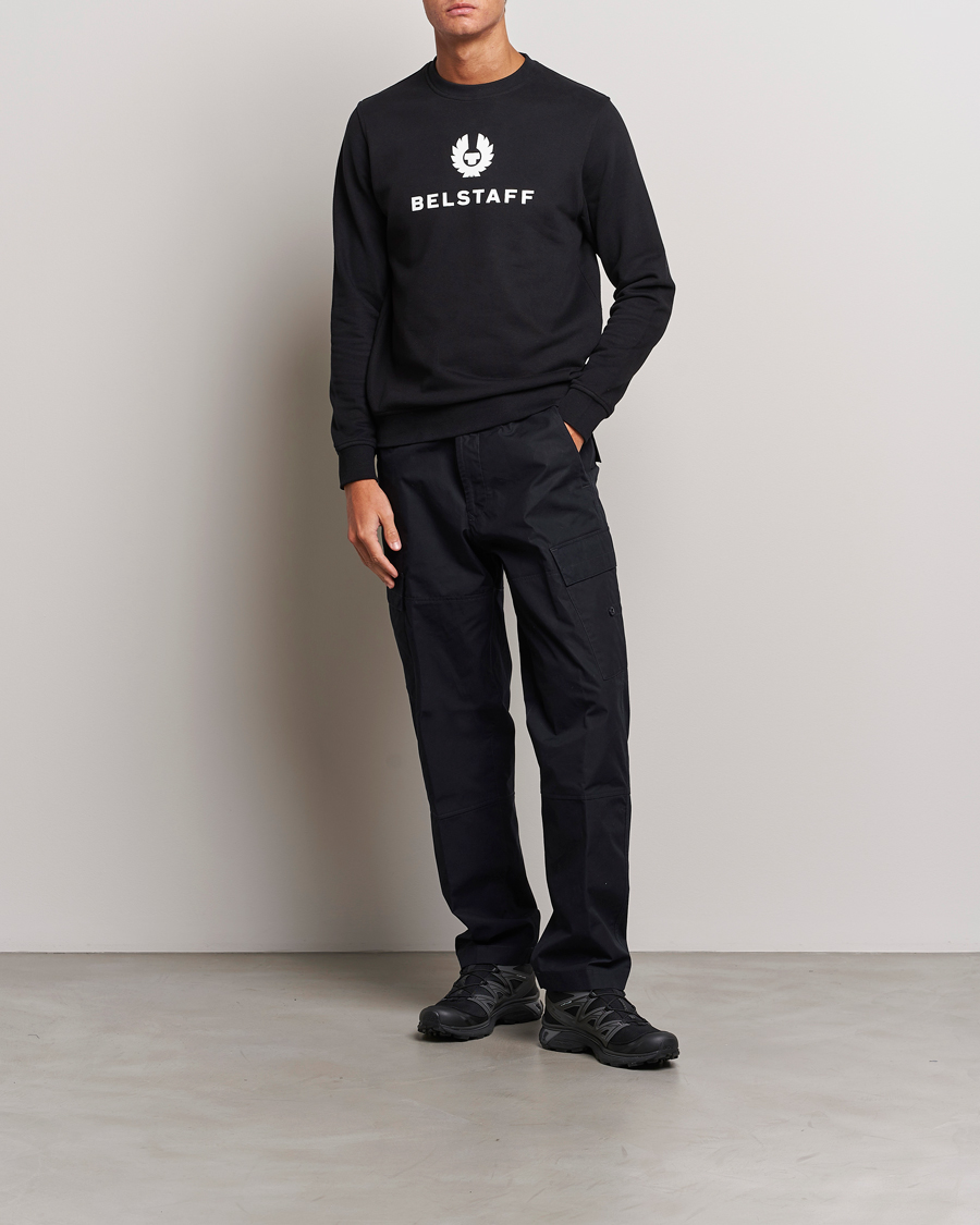 Hombres | Jerséis y prendas de punto | Belstaff | Signature Crewneck Black
