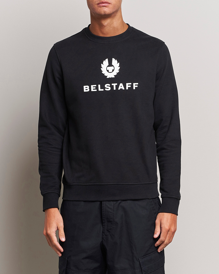 Hombres | Jerséis y prendas de punto | Belstaff | Signature Crewneck Black