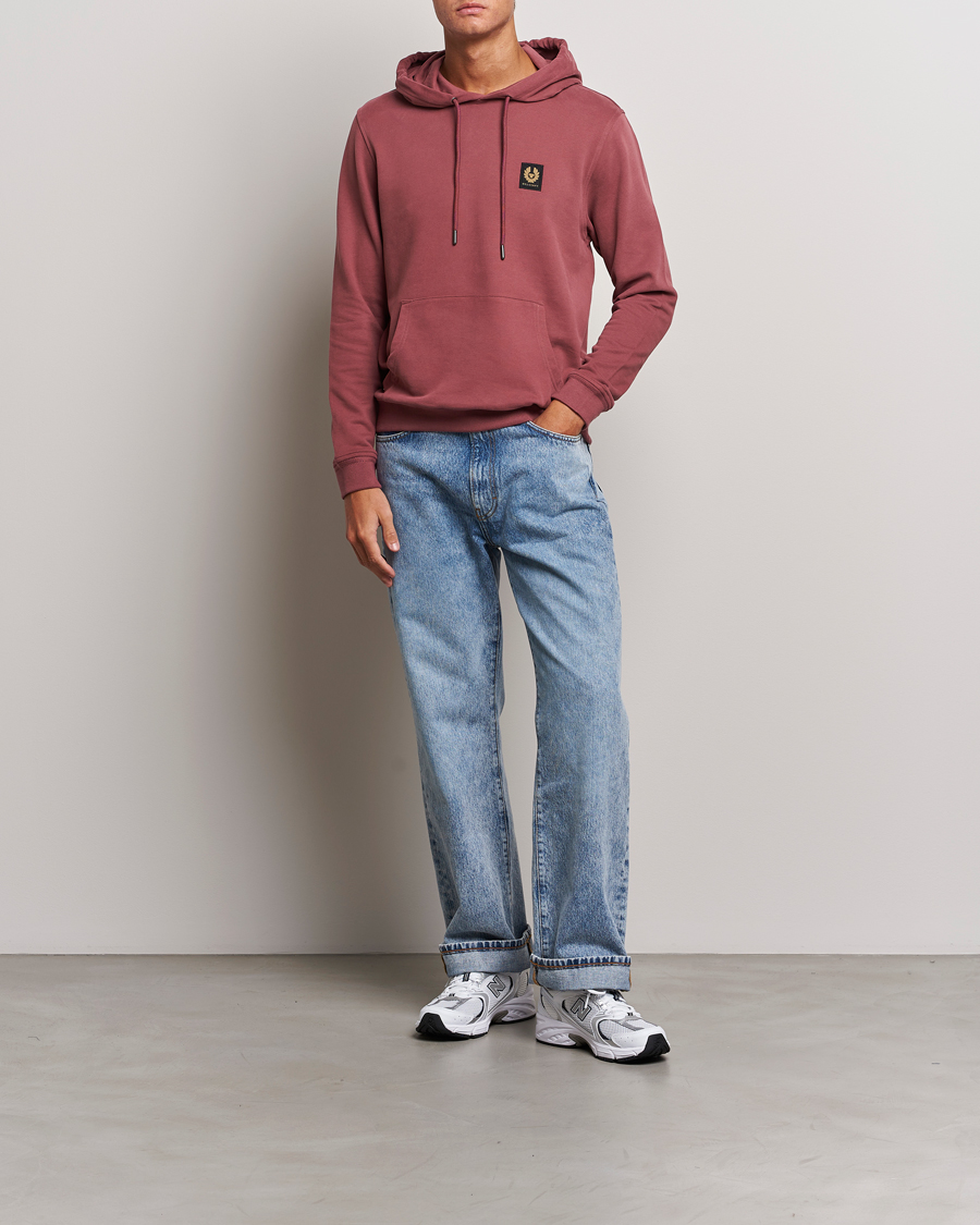 Hombres | Jerséis y prendas de punto | Belstaff | Signature Hoodie Mulberry