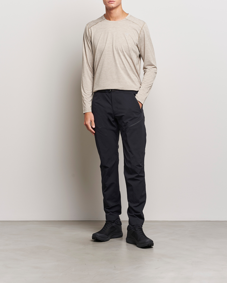 Hombres | Camisetas | Arc'teryx | Cormac Long Sleeve T-Shirt Smoke Bluff Heather