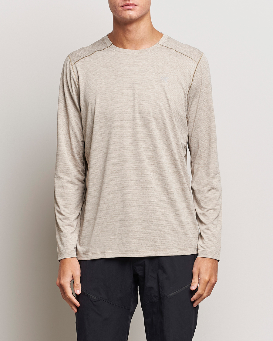 Hombres | Camisetas | Arc'teryx | Cormac Long Sleeve T-Shirt Smoke Bluff Heather