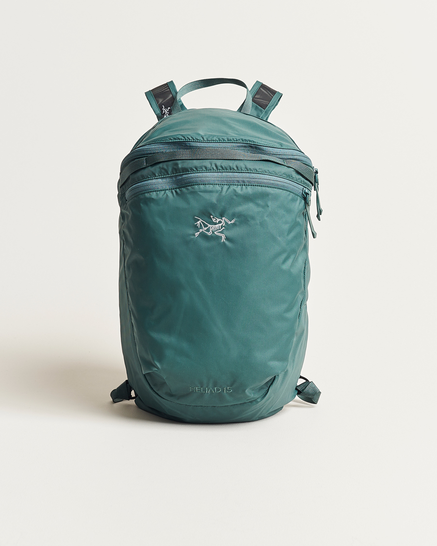 Hombres | Arc'teryx Heliad 15L Backpack Boxcar Green | Arc'teryx | Heliad 15L Backpack Boxcar Green