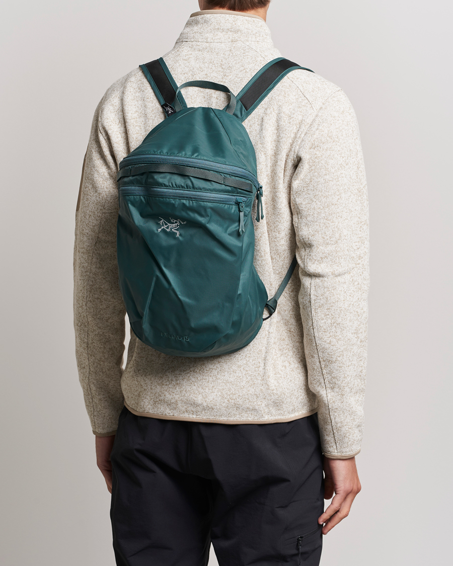 Hombres | Arc'teryx Heliad 15L Backpack Boxcar Green | Arc'teryx | Heliad 15L Backpack Boxcar Green