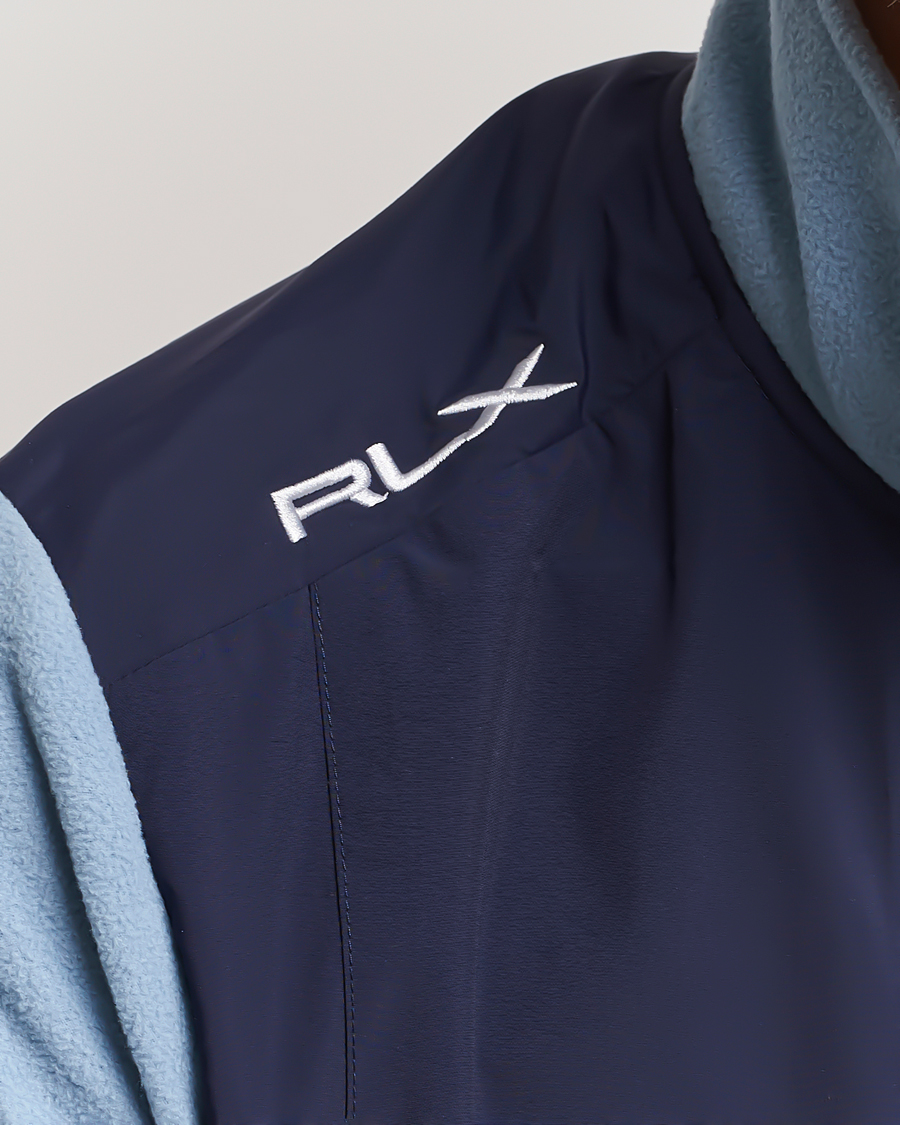 Hombres | Jerséis y prendas de punto | RLX Ralph Lauren | Tour Fleece Sweatshirt Vessel Blue