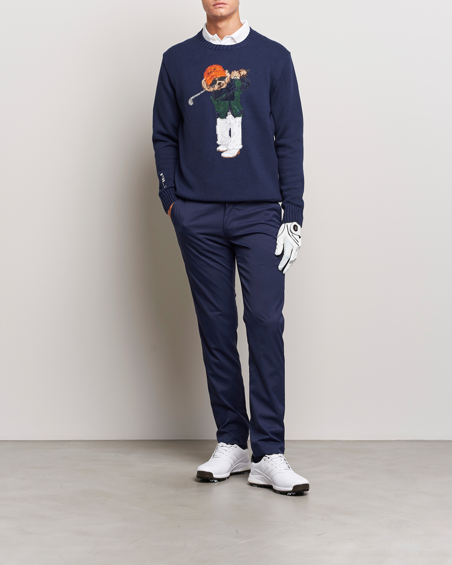 Hombres | Jerséis y prendas de punto | RLX Ralph Lauren | Golf Bear Sweatshirt French Navy