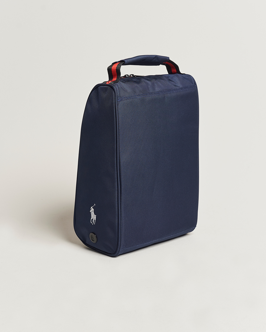 Hombres | RLX Ralph Lauren Golf Shoe Bag Navy | RLX Ralph Lauren | Golf Shoe Bag Navy