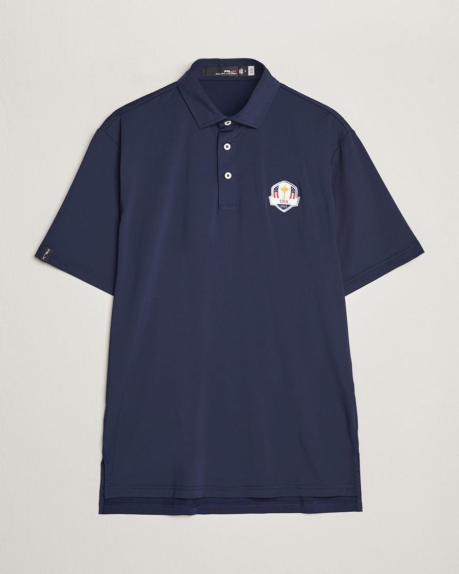 Hombres | Polos | RLX Ralph Lauren | Ryder Cup Airflow Polo French Navy