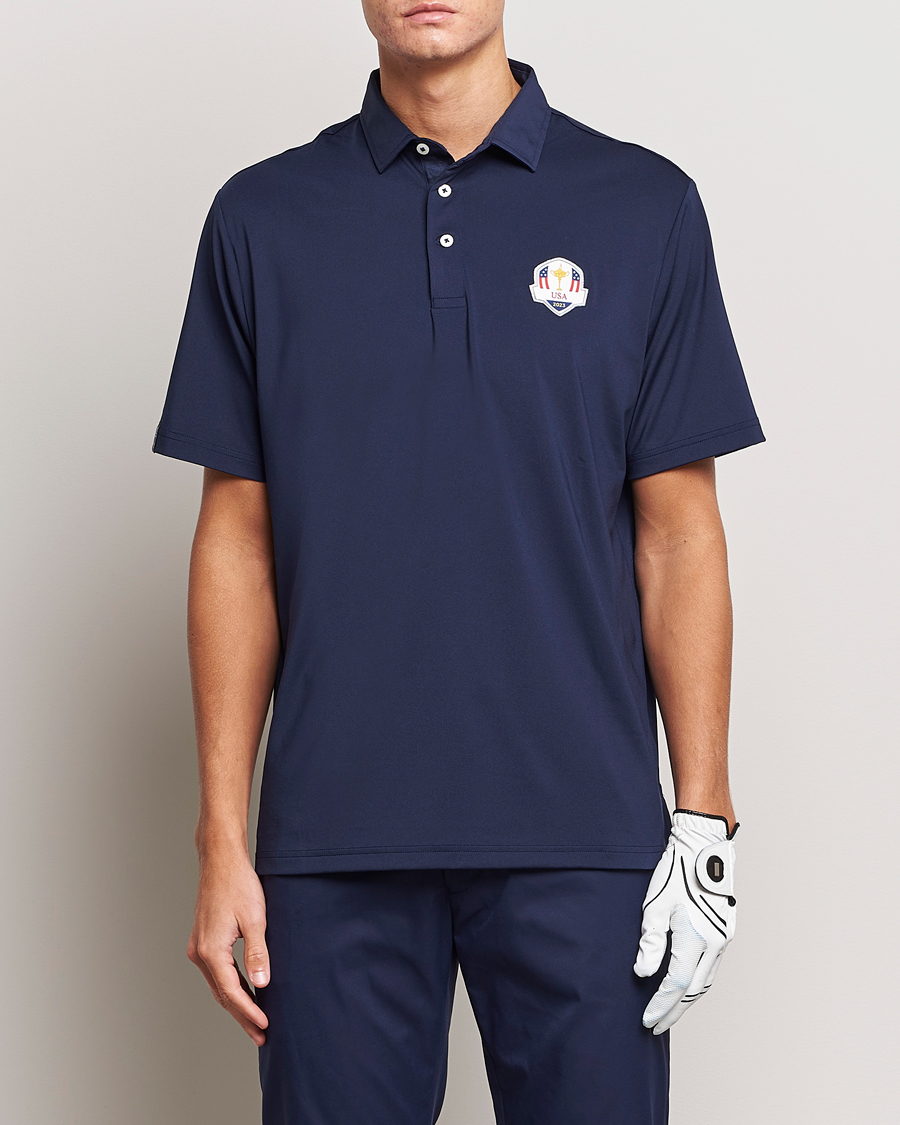 Hombres | Polos | RLX Ralph Lauren | Ryder Cup Airflow Polo French Navy
